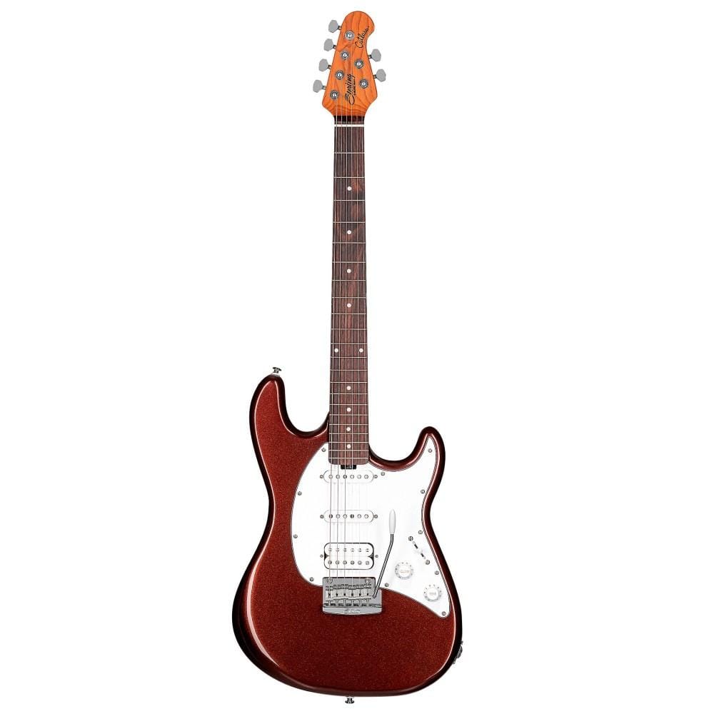 sterling by music man electric guitars rose gold sterling by music man ct50 cutlass hss electric guitar