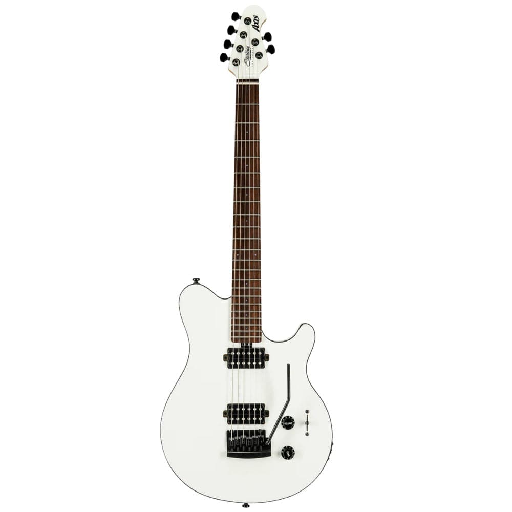 sterling by music man electric guitars sterling by music man axis ax3 6-string electric guitar #color_white