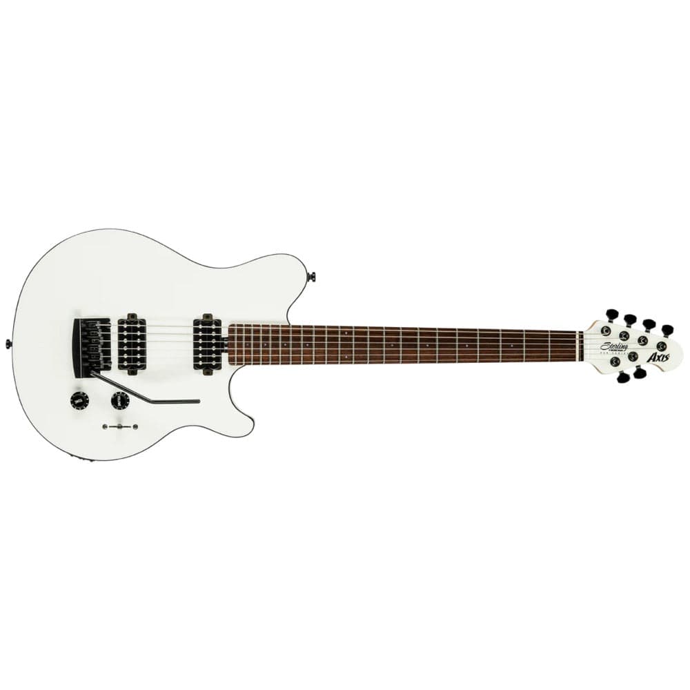 sterling by music man electric guitars sterling by music man axis ax3 6-string electric guitar #color_white