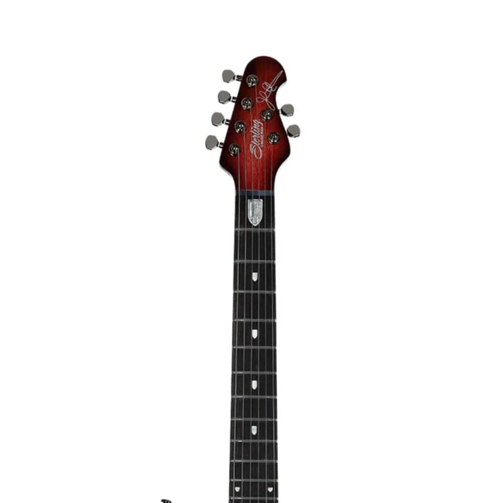 sterling by music man electric guitars sterling by music man maj200xfm majesty x dimarzio electric guitar #color_royal-red