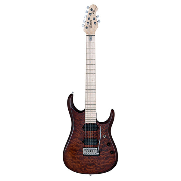 sterling by music man electric guitars sterling by music man petrucci jp157 electric guitar - sahara burst