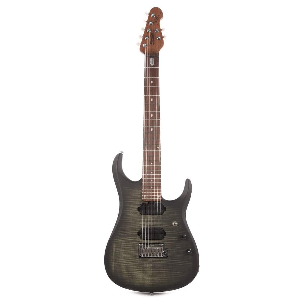sterling by music man electric guitars sterling by music man petrucci jp157 electric guitar with gigbag #color_trans-black-satin