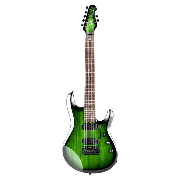sterling by music man electric guitars transparent green burst sterling by music man john petrucci jp70 electric guitar #color_transparent-green-burst