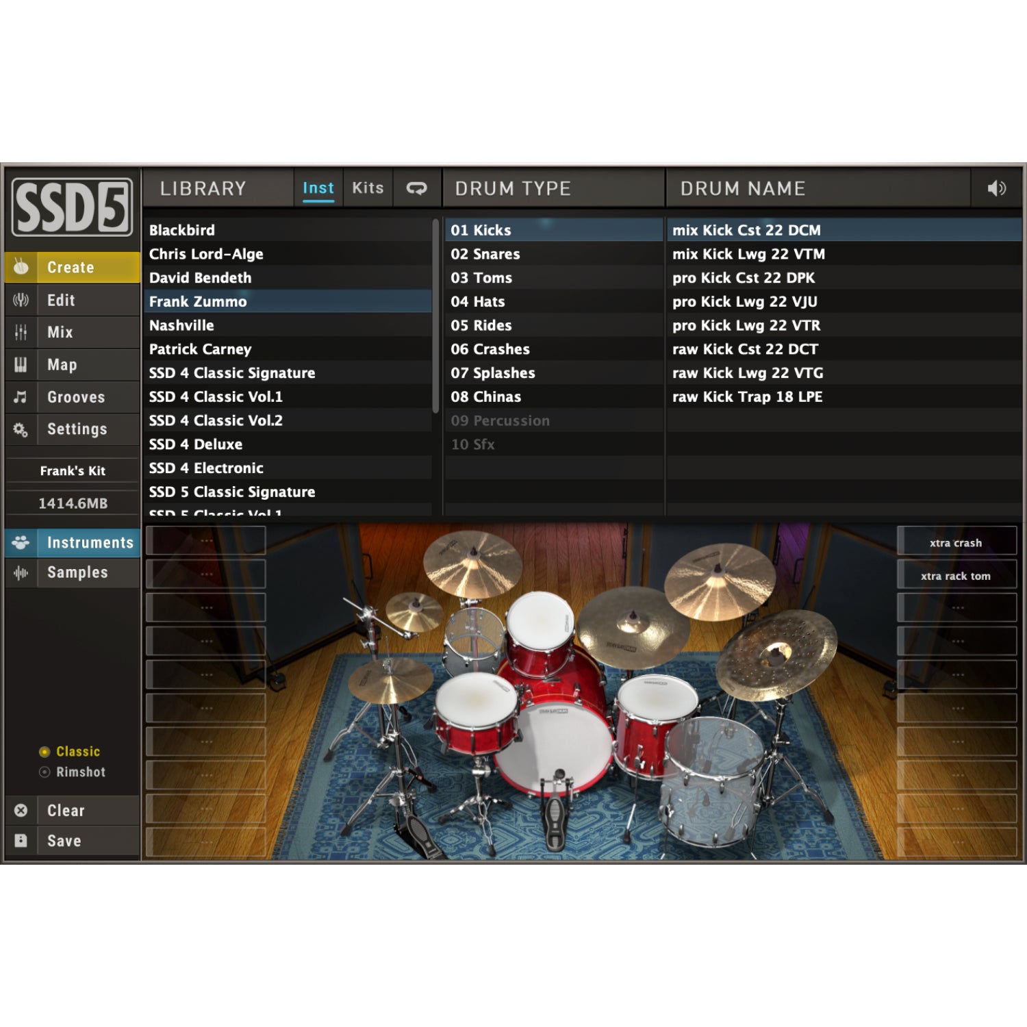 STEVEN SLATE Virtual Instruments Steven Slate SSD Frank Zummo expansion