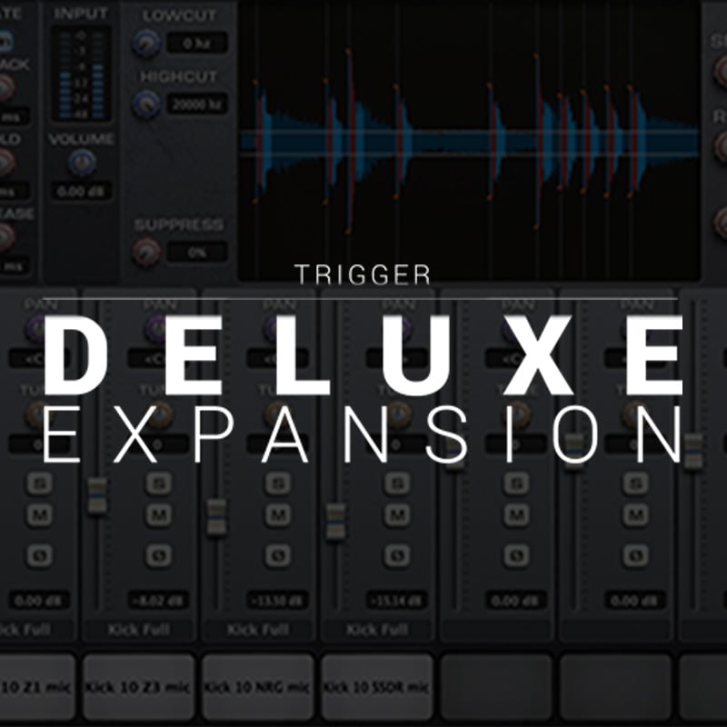 STEVEN SLATE Virtual Instruments TRIGGER 2 Deluxe Expansion Drum Replacement Plugin
