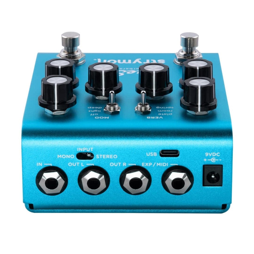 strymon effect pedals strymon bluesky v2 reverberator pedal