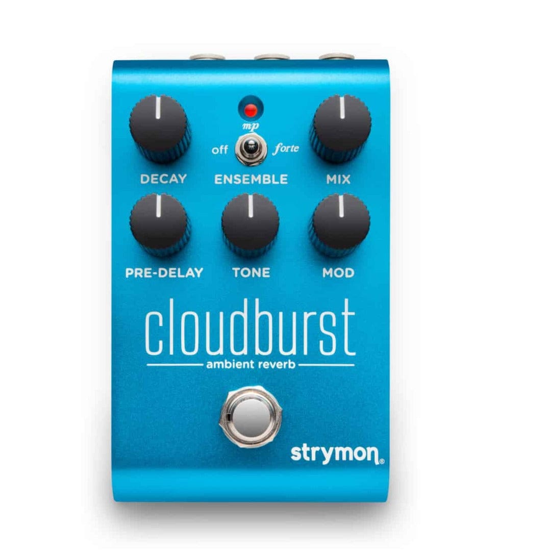 strymon effect pedals strymon cloudburst ambient reverb pedal
