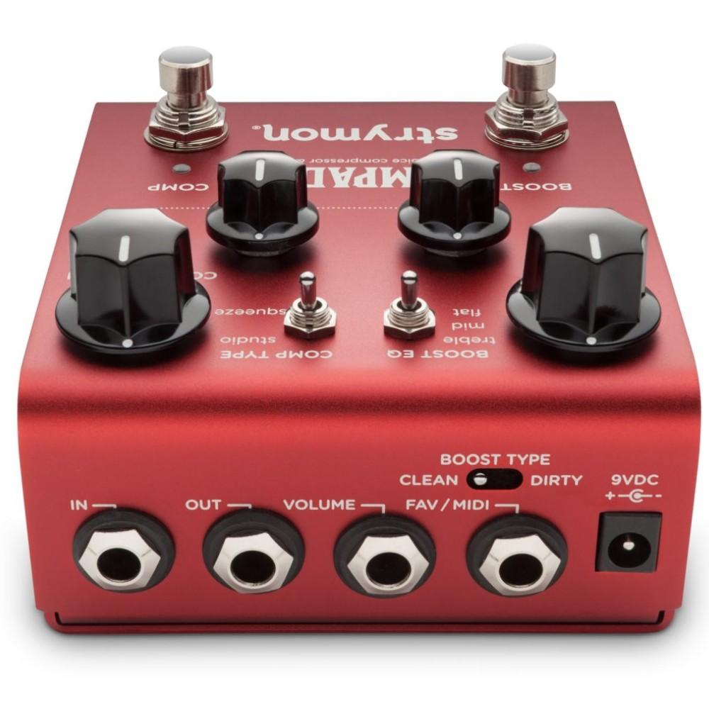 strymon effect pedals strymon compadre dual voice compressor & boost pedal