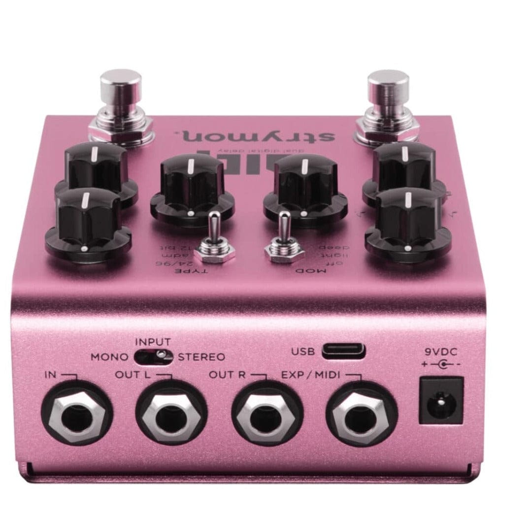 strymon effect pedals strymon dig v2 dual digital delay effect pedal