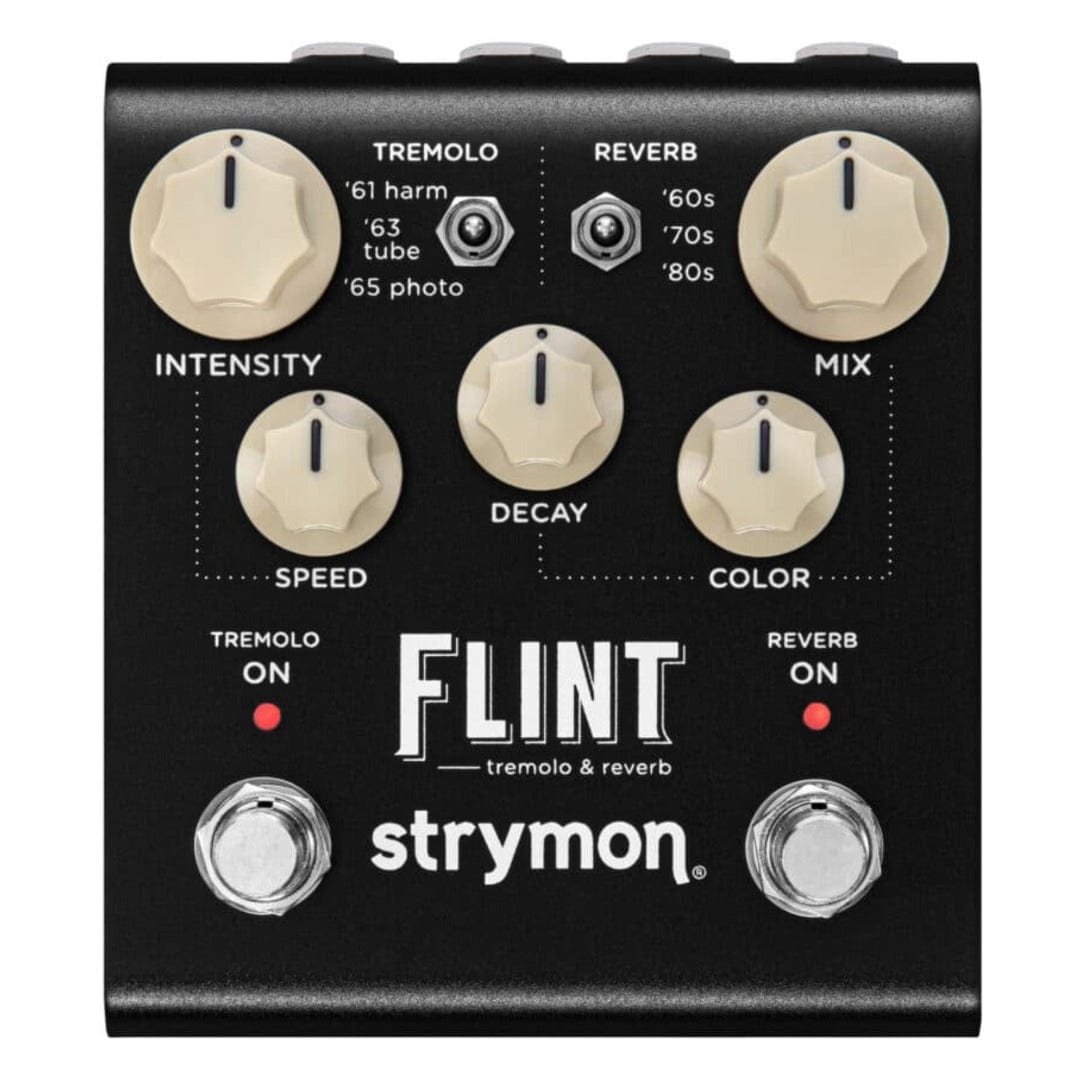 strymon effect pedals strymon flint v2 tremolo and reverb pedal