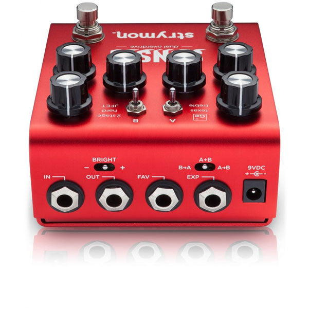 strymon effect pedals strymon sunset dual overdrive effect pedals