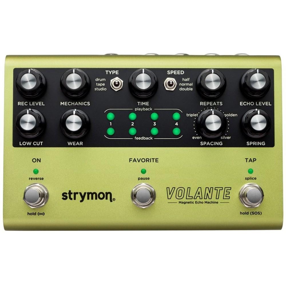 strymon effect pedals strymon volante magnetic echo machine effect pedal