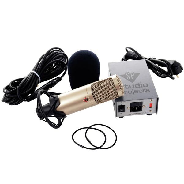 studio projects condenser microphones studio projects tb1 vacuum tube condenser microphone