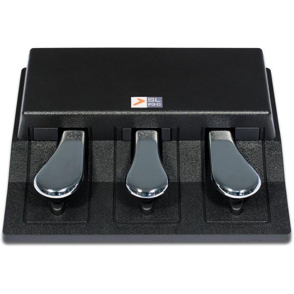 studiologic keyboard accessories studiologic slp3-d solid piano style triple pedal
