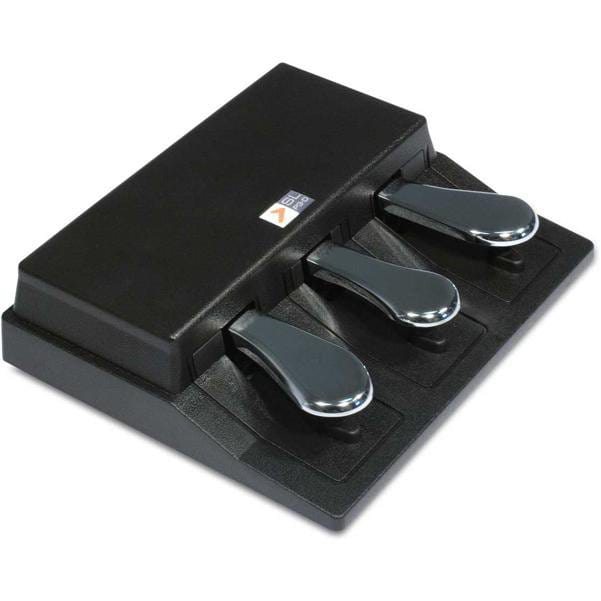 studiologic keyboard accessories studiologic slp3-d solid piano style triple pedal