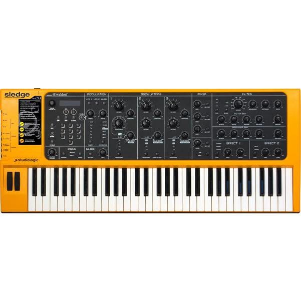 studiologic synthesizers studiologic sledge 2.0 polyphonic synthesizer