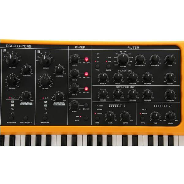studiologic synthesizers studiologic sledge 2.0 polyphonic synthesizer