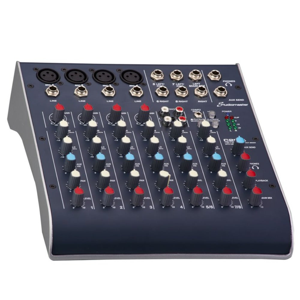 Studiomaster Analog Mixers Studio Master C2-4 2 Channel Compact Mixer