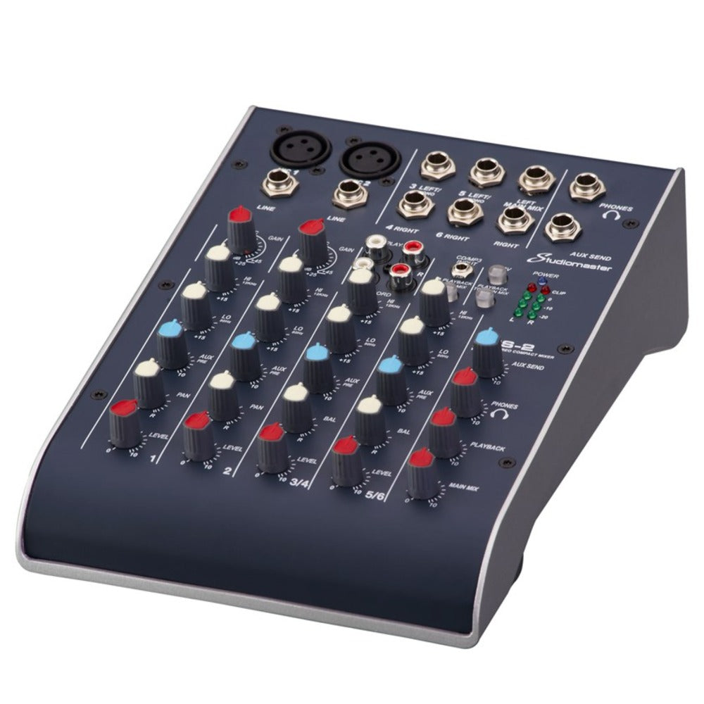 Studiomaster Analog Mixers Studio Master C2S-2 2 Channel Compact Mixer