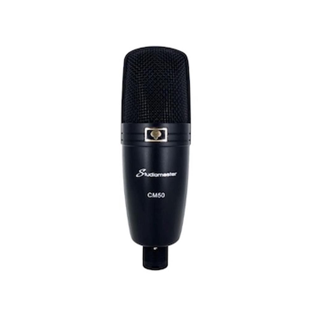 studiomaster condenser microphones studiomaster cm 50 30hz - 20khz condenser microphone