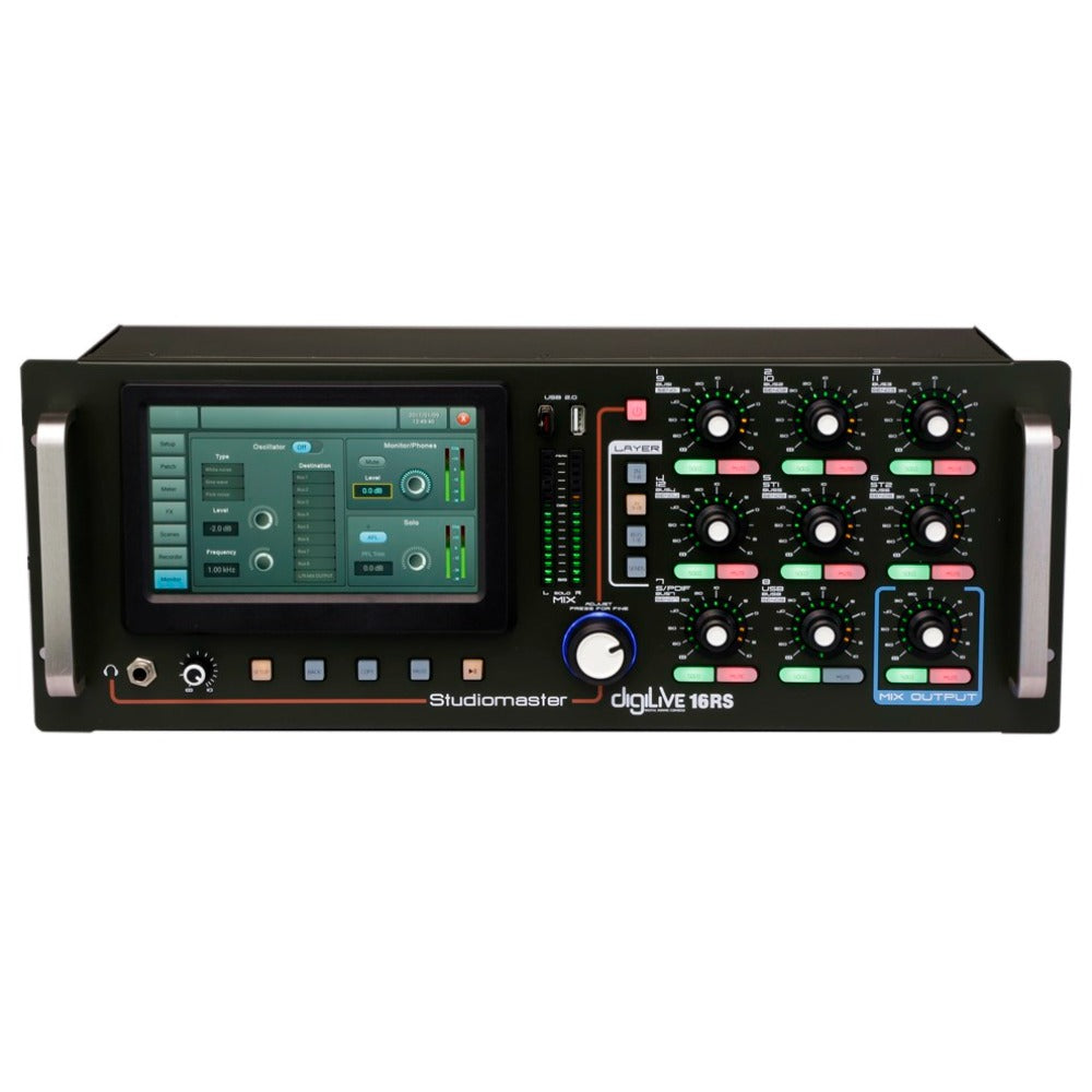 Studiomaster Digital Mixers Studio Master DIGILIVE16RS 16CH Rack Digital Console