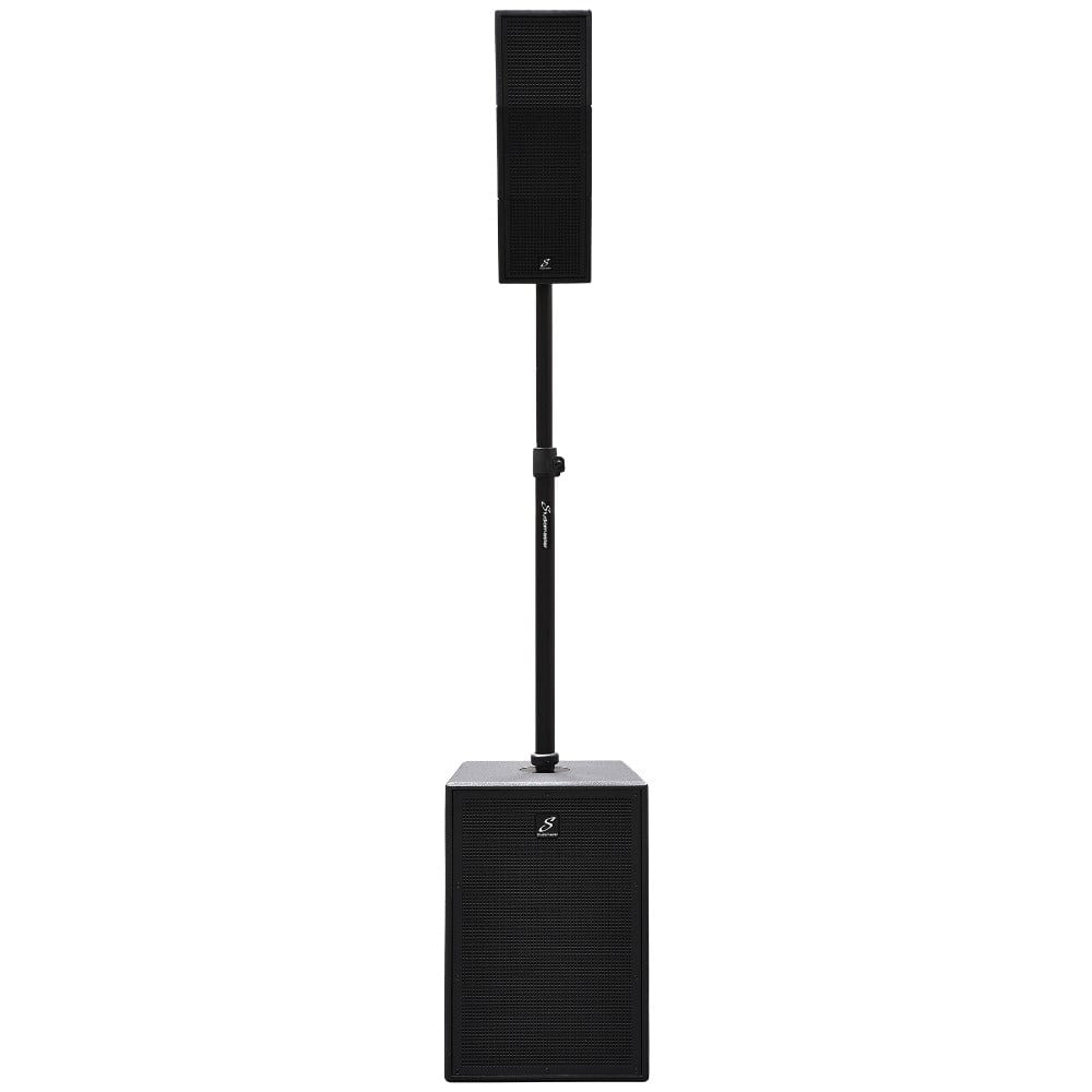 studiomaster pa systems studiomaster core121 mobile line array sound system