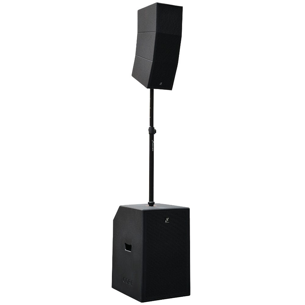 studiomaster pa systems studiomaster core151 mobile line array sound system
