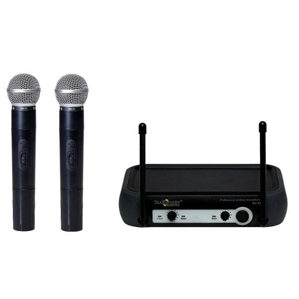 studiomaster wireless systems studiomaster br21 professional wireless microphone system