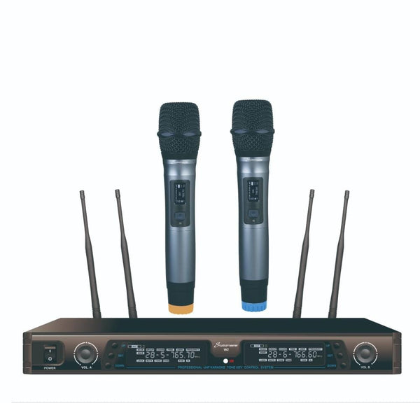 Buy Studiomaster W2 UHF600999MHz Dual Handheld Wireless Microphone