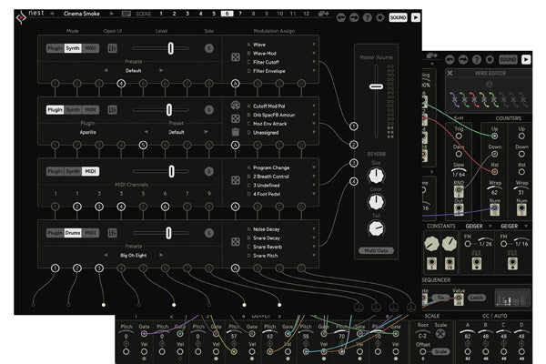 SugarBytes Virtual Instruments Sugar Bytes Nest: Granular Synthesizer