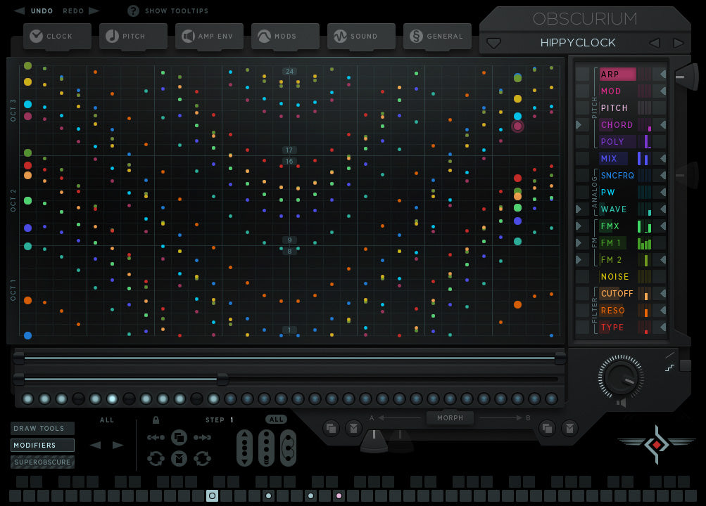 SugarBytes Virtual Instruments Sugar Bytes Obscurium Granular Synthesizer
