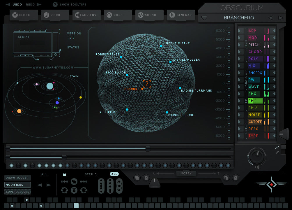SugarBytes Virtual Instruments Sugar Bytes Obscurium Granular Synthesizer – Professional Audio Software & Plugin