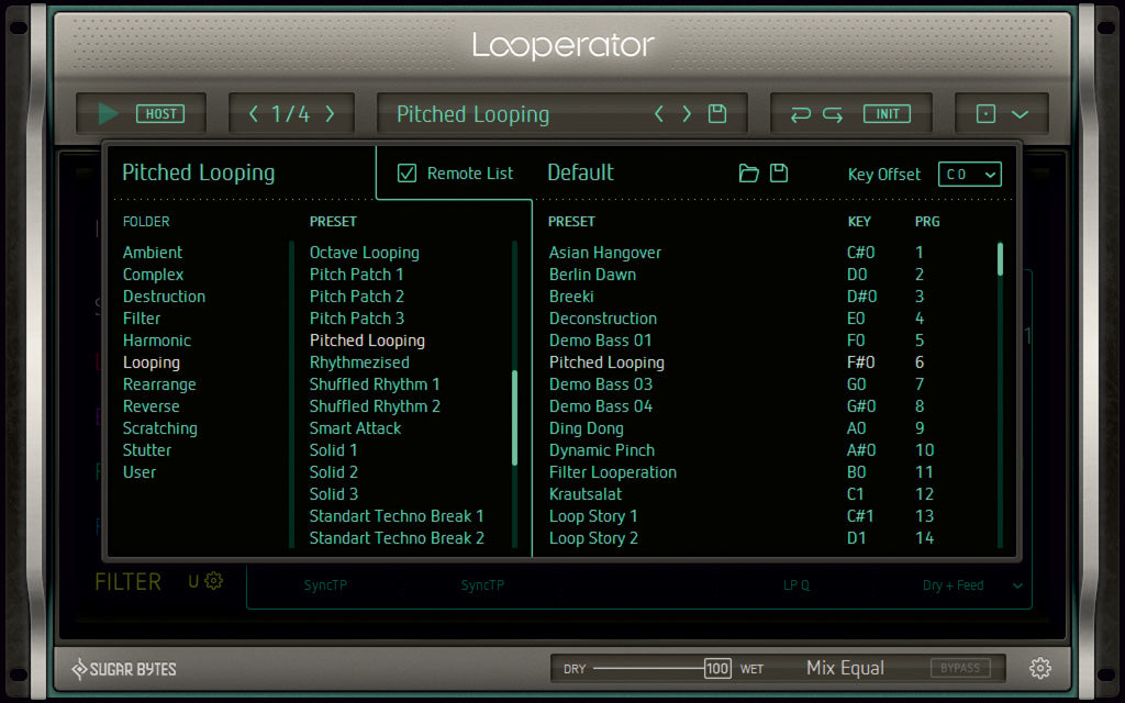 SugarBytes Virtual Processors Sugar Bytes Looperator Looper – Professional Audio Software & Plugin