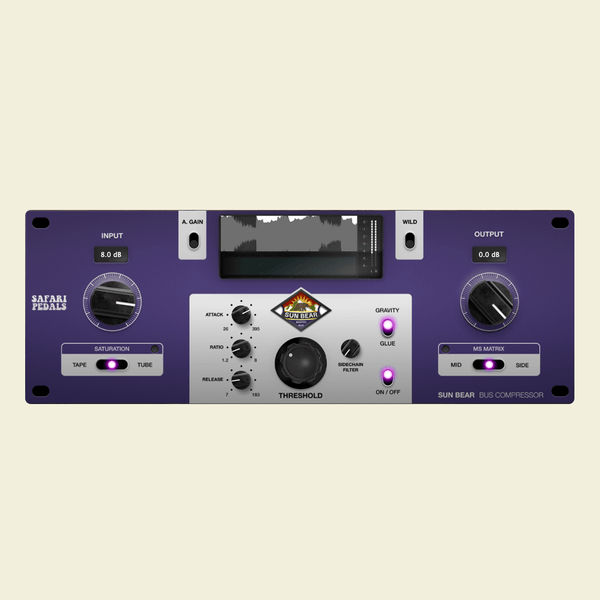 Safari Pedals Sun Bear Bus Compressor