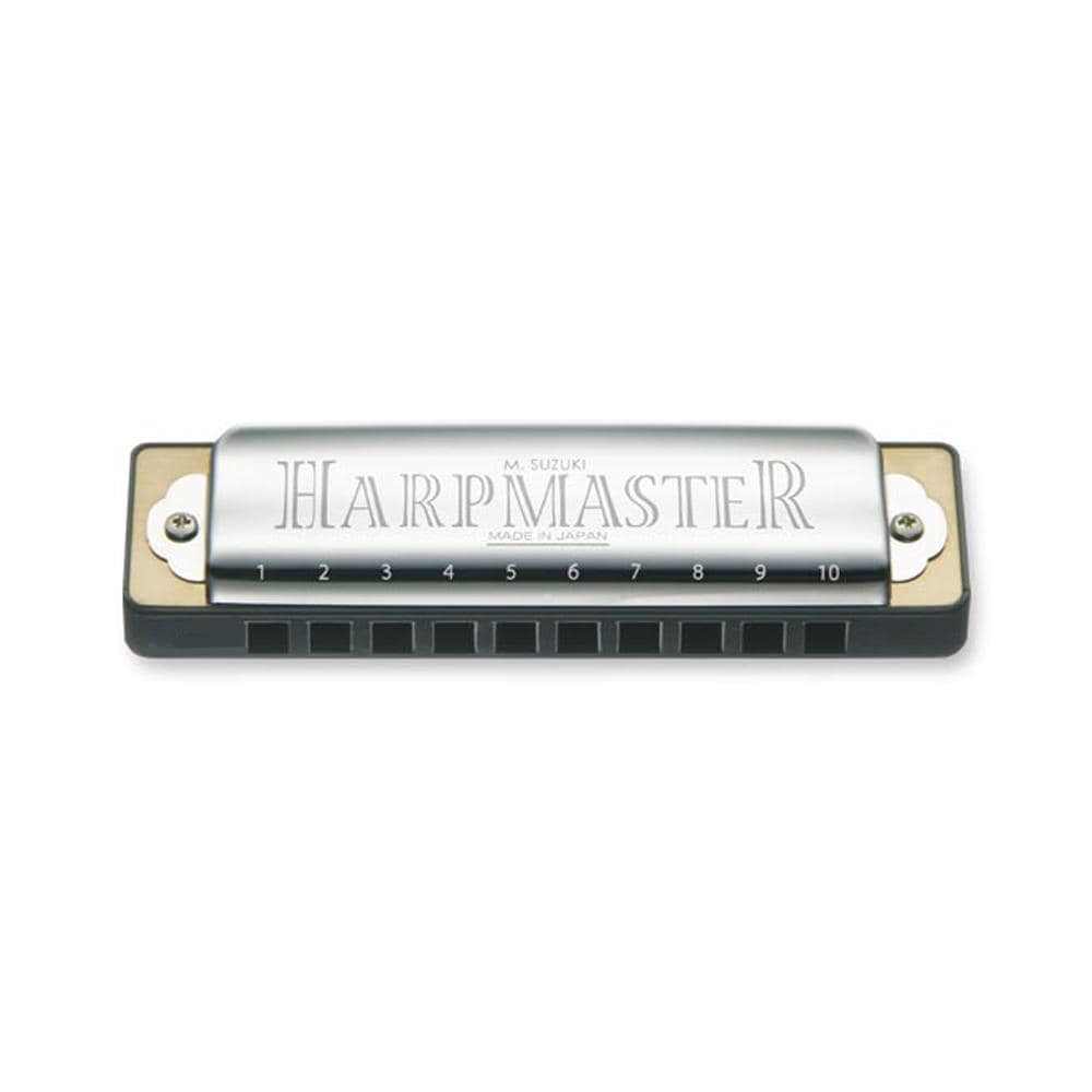 suzuki harmonicas a suzuki harpmaster mr 200 standard 10 hole diatonic harmonica #key_a