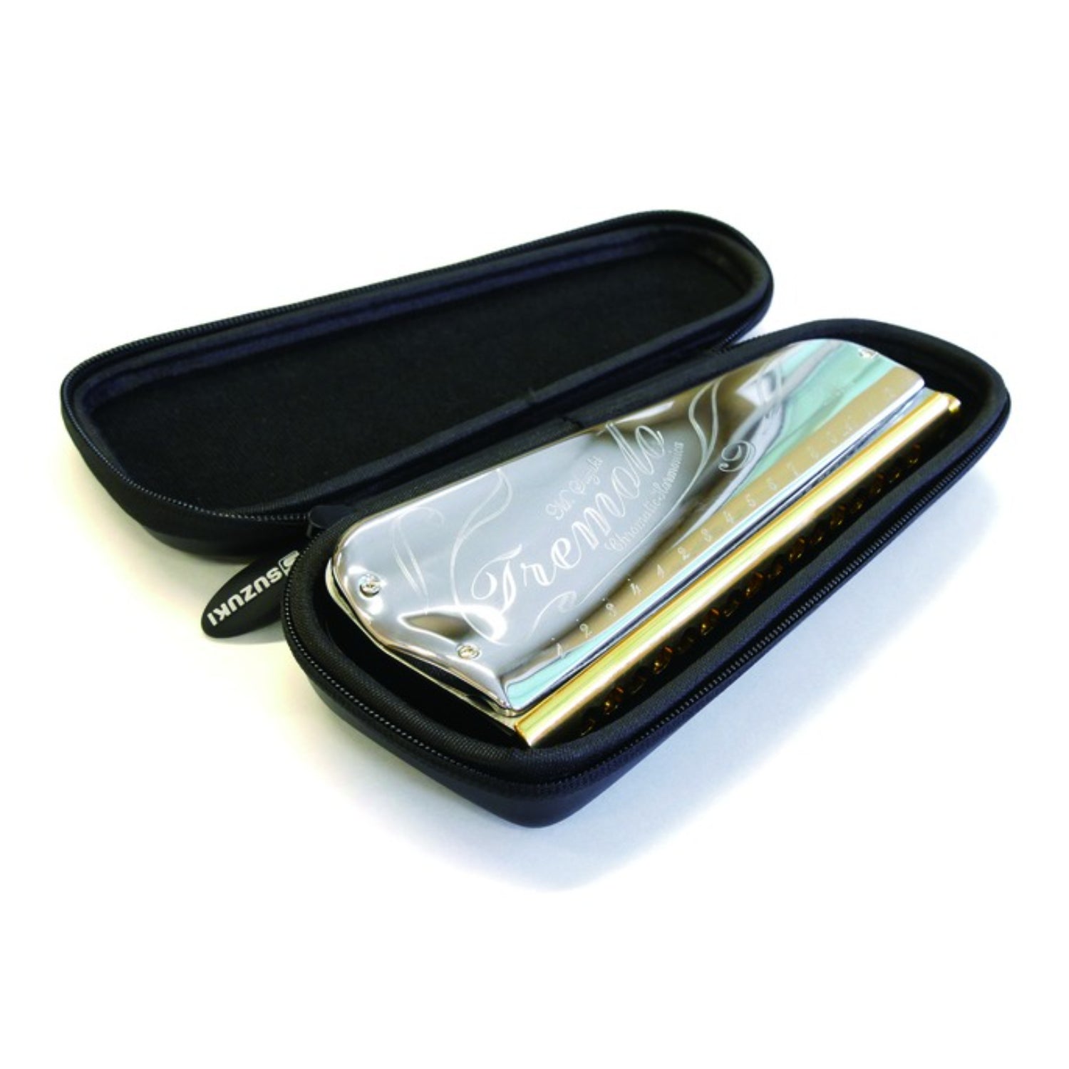 Suzuki Harmonicas Suzuki SCT-128 Tremolo Chromatic 16 Hole Harmonica