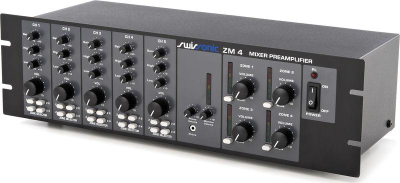 swissonic analog mixers swissonic zm 4 analog mixer