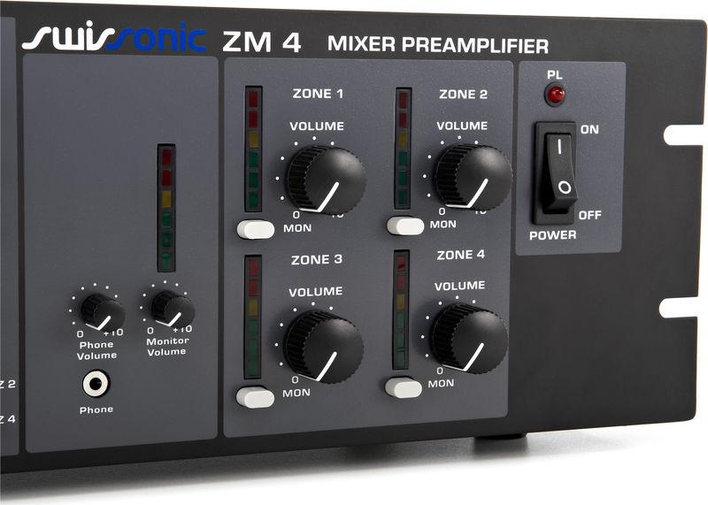 swissonic analog mixers swissonic zm 4 analog mixer