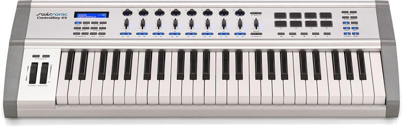 swissonic midi keyboards swissonic controlkey 49