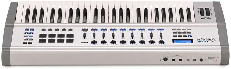swissonic midi keyboards swissonic controlkey 49