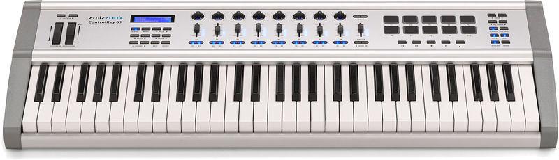 swissonic midi keyboards swissonic controlkey 61