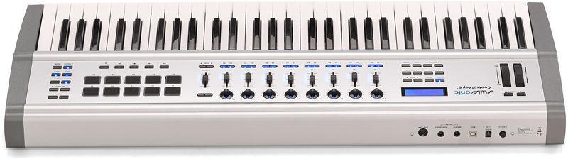 swissonic midi keyboards swissonic controlkey 61