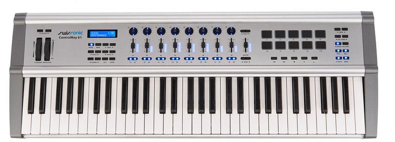 swissonic midi keyboards swissonic controlkey 61