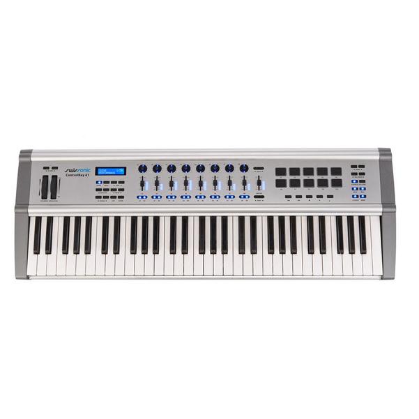 swissonic midi keyboards swissonic controlkey 61 usb midi keyboard