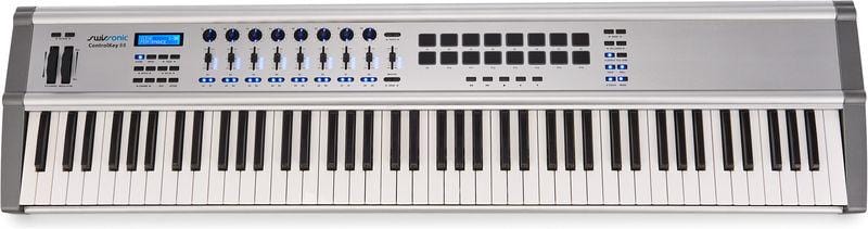 swissonic midi keyboards swissonic controlkey 88