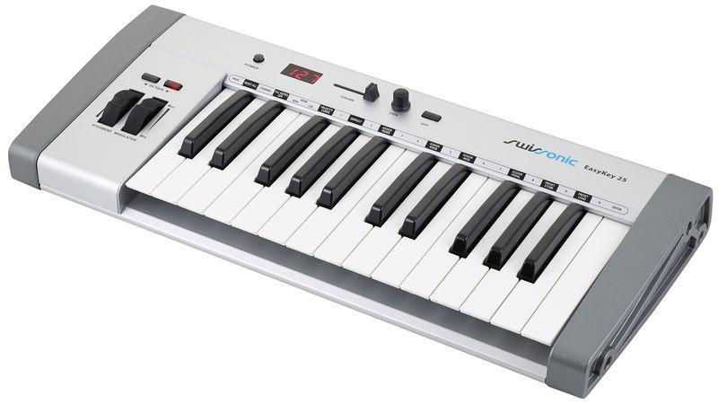 swissonic midi keyboards swissonic easykey 25 aas bundle