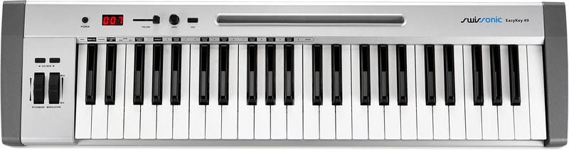 swissonic midi keyboards swissonic easykey 49 aas bundle