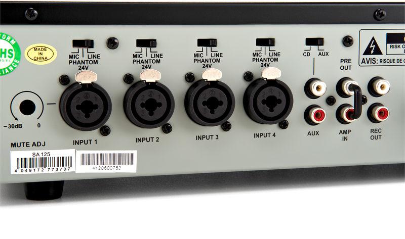 swissonic powered mixers swissonic sa 125