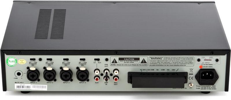 swissonic powered mixers swissonic sa 125
