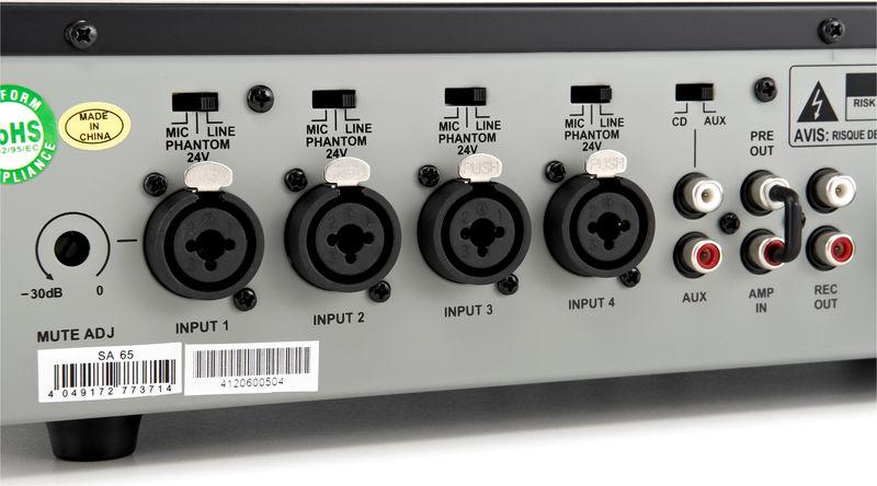 swissonic powered mixers swissonic sa 65
